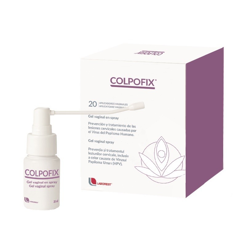 COLPOFIX Vaginal Gel Spray 20 cannulas (2x20ml)