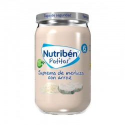 Nutriben Riz Potito au Merlu 6x235g 【ACHETER EN LIGNE】