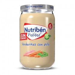 Nutribén Potito Verdure con Pollo 6x235g