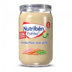 Nutribén Potito Vegetables with Chicken 235g