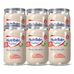 Nutribén Potito Poulet Avec Riz 6x235g