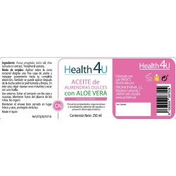 H4U Aceite de Almendras con Aloe Vera 250 ml
