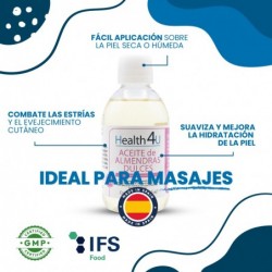 H4U Aceite de almendras dulces 250 ml