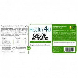 H4U Activated Charcoal 90 capsules