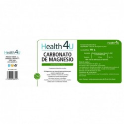 Carbonato de magnésio H4U 110 g em pó