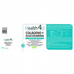 H4U Colágeno + glucosamina en polvo 200 g