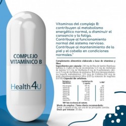 H4U Complejo Vitamínico B 30 cápsulas