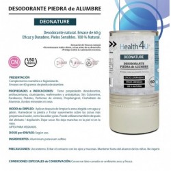 H4U DEONATURE Alum Stone Deodorant 60 g