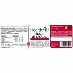 H4U Foie de Morue 60 capsules molles