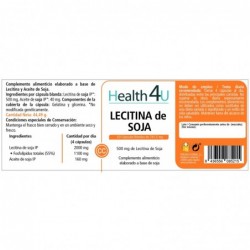 H4U Lécithine de Soja 60 gélules