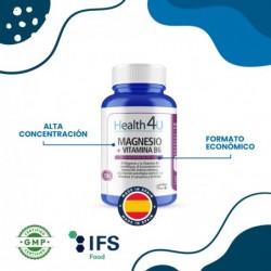 H4U Magnésium + vitamine B6 60 comprimés