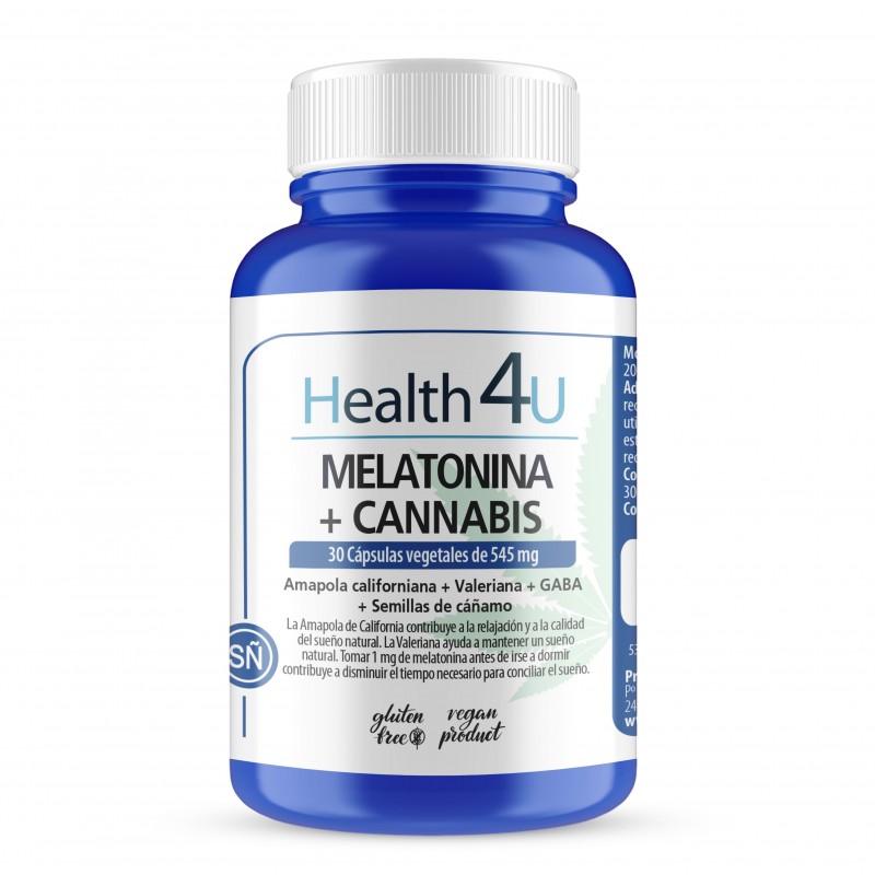 H4U Melatonin + Cannabis 30 capsules H4U Melatonin + Cannabis 30 capsules