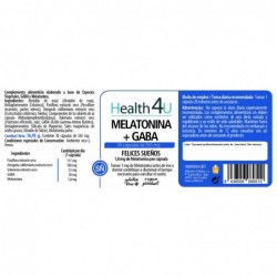 H4U Melatonin + Gaba 30 capsules