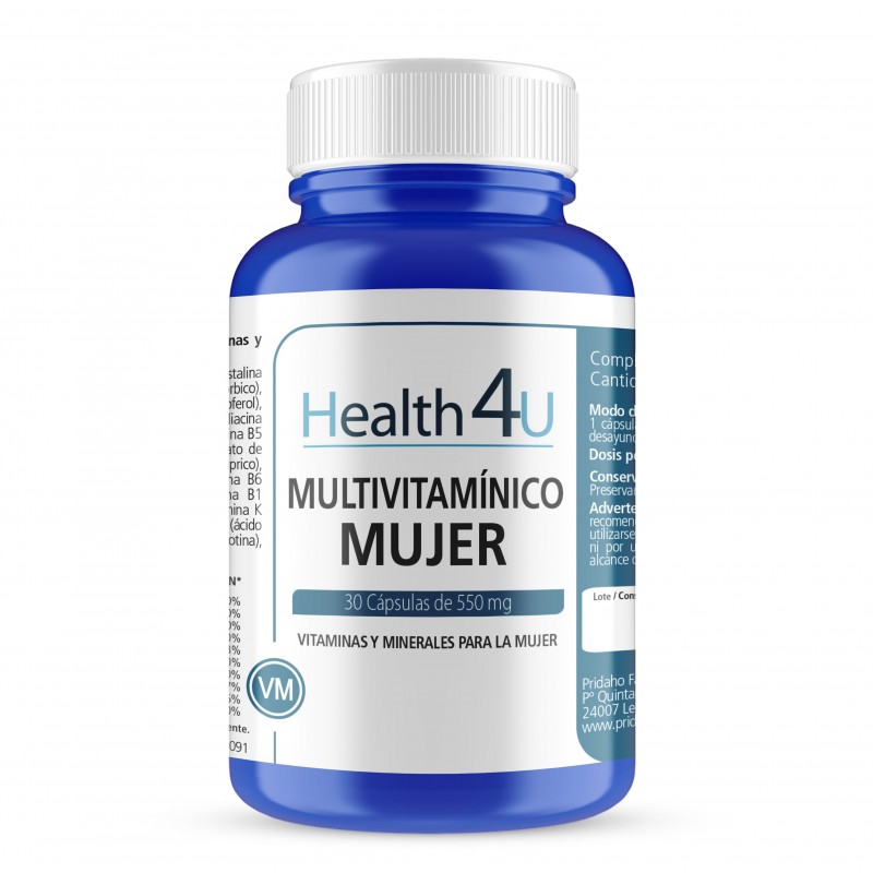 H4U Multivitamine pour femme 30 gélules