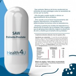 H4U Saw Palmetto-Prostate 60 tablets 