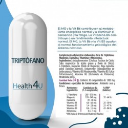 H4U Triptófano 30 comprimidos