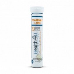 H4U Vitamin C + Zinc 20 effervescent tablets orange flavor