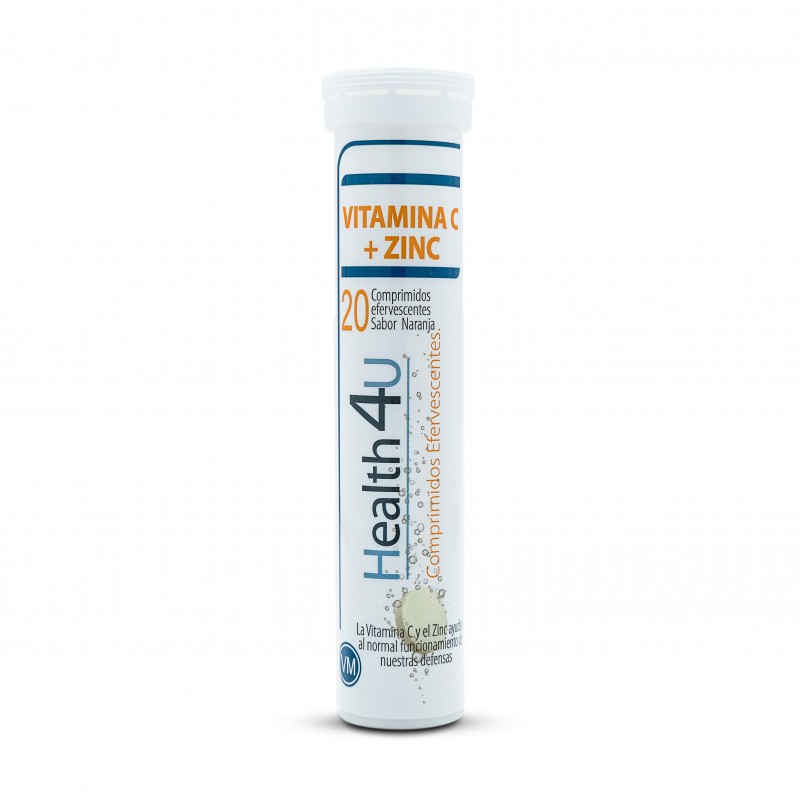 H4U Vitamin C + Zinc 20 effervescent tablets orange flavor H4U Vitamin C + Zinc 20 effervescent tablets orange flavor