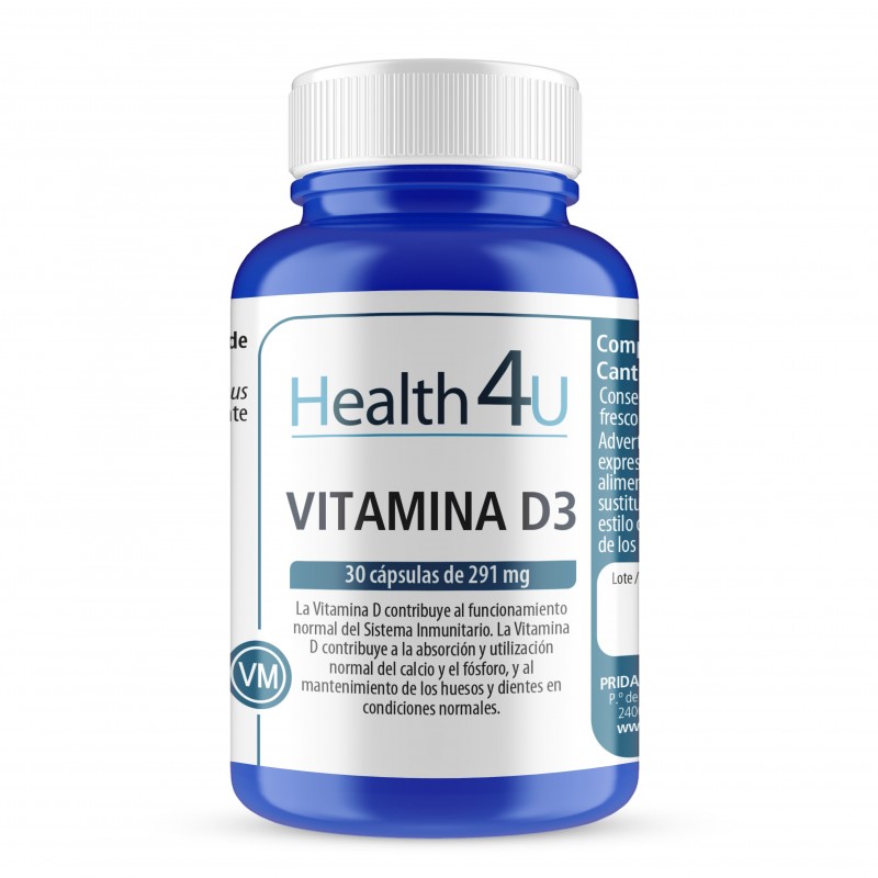 H4U vitamin D3 30 capsules