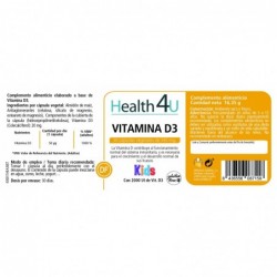 H4U Vitamina D3 kids 30 cápsulas