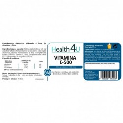 H4U Vitamin E-500 30 capsules
