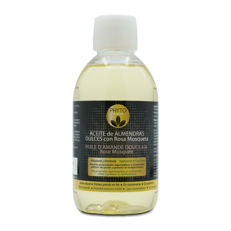 PHYTOFARMA Huile d'Amande à la Rose Musquée 250 ml FR PHYTOFARMA Huile d'Amande à la Rose Musquée 250 ml FR