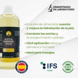 PHYTOFARMA Huile d'Amande Douce 1000 ml