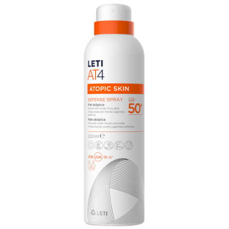 LETI AT4 Abwehrspray für atopische Haut LSF 50+, 200 ml LETI AT4 Abwehrspray für atopische Haut LSF 50+, 200 ml