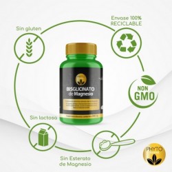 PHYTOFARMA Magnesium Bisglycinate 300 vegetable capsules