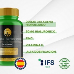 PHYTOFARMA Kollagen + Hyaluronsäure 60 Kapseln