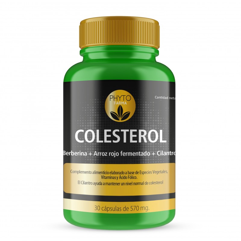 PHYTOFARMA Cholesterol Berberine+Fermented red rice+Cilantro 30 capsules