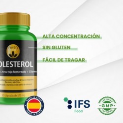 PHYTOFARMA Cholesterol Berberine+Fermented red rice+Cilantro 30 capsules