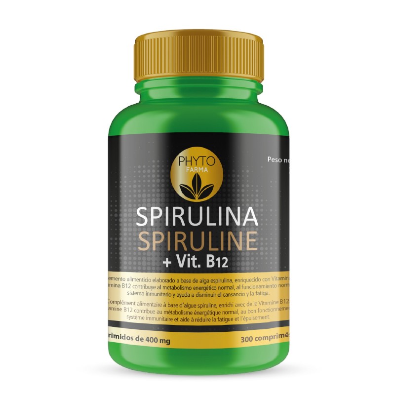 PHYTOFARMA Spirulina + Vitamin B12 300 Tabletten PHYTOFARMA Spirulina + Vitamin B12 300 Tabletten