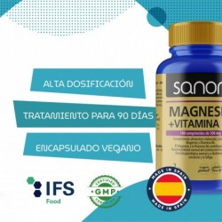 SANON Magnesium + Vitamin B6 180 tablets