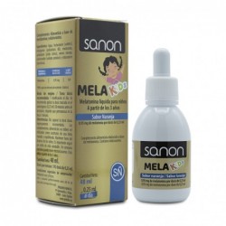 SANON Melakids Melatonina liquida per bambini 48 ml Gusto arancia
