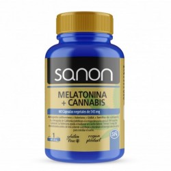 SANON Melatonina + Cannabis 60 cápsulas