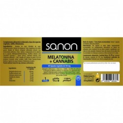SANON Melatonina + Cannabis 60 cápsulas