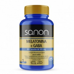 SANON Mélatonine + Gaba 60 gélules
