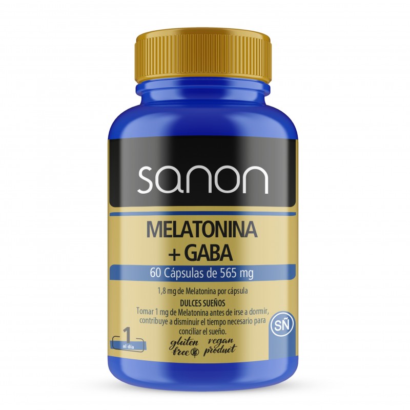 SANON Melatonin + Gaba 60 capsules