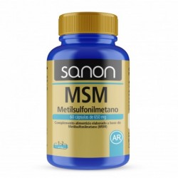 SANON MSM Méthylsulfonylméthane 60 gélules