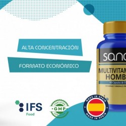 SANON Multivitamínico Hombre 60 cápsulas