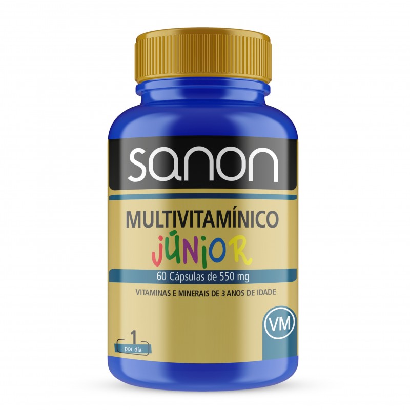 SANON Multivitamine Junior 60 gélules SANON Multivitamine Junior 60 gélules
