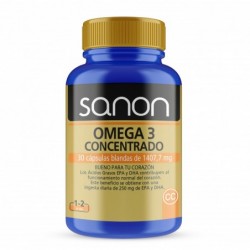 SANON Omega 3 Concentrado 30 cápsulas blandas