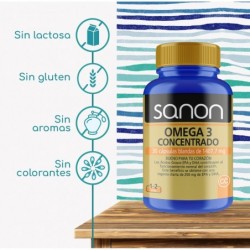SANON Omega 3 Concentrado 30 cápsulas blandas