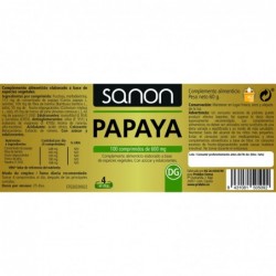 SANON Papaye 100 comprimés
