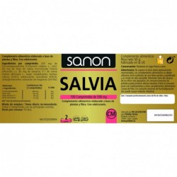 SANON Sálvia 100 comprimidos de 500 mg