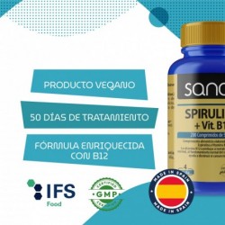 SANON Spirulina + vitamin B12 200 tablets