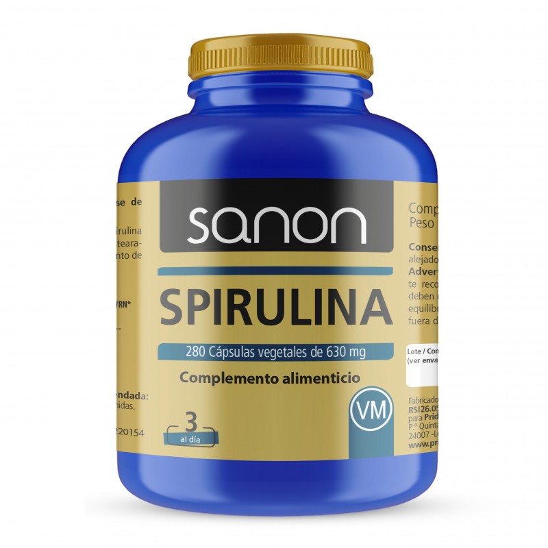 SANON Spirulina 280 Gemüsekapseln
