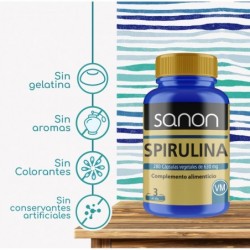 SANON Spirulina 280 Gemüsekapseln