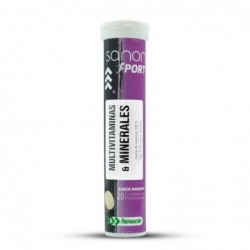 SANON SPORT Multivitamins and minerals 20 effervescent tablets orange flavor